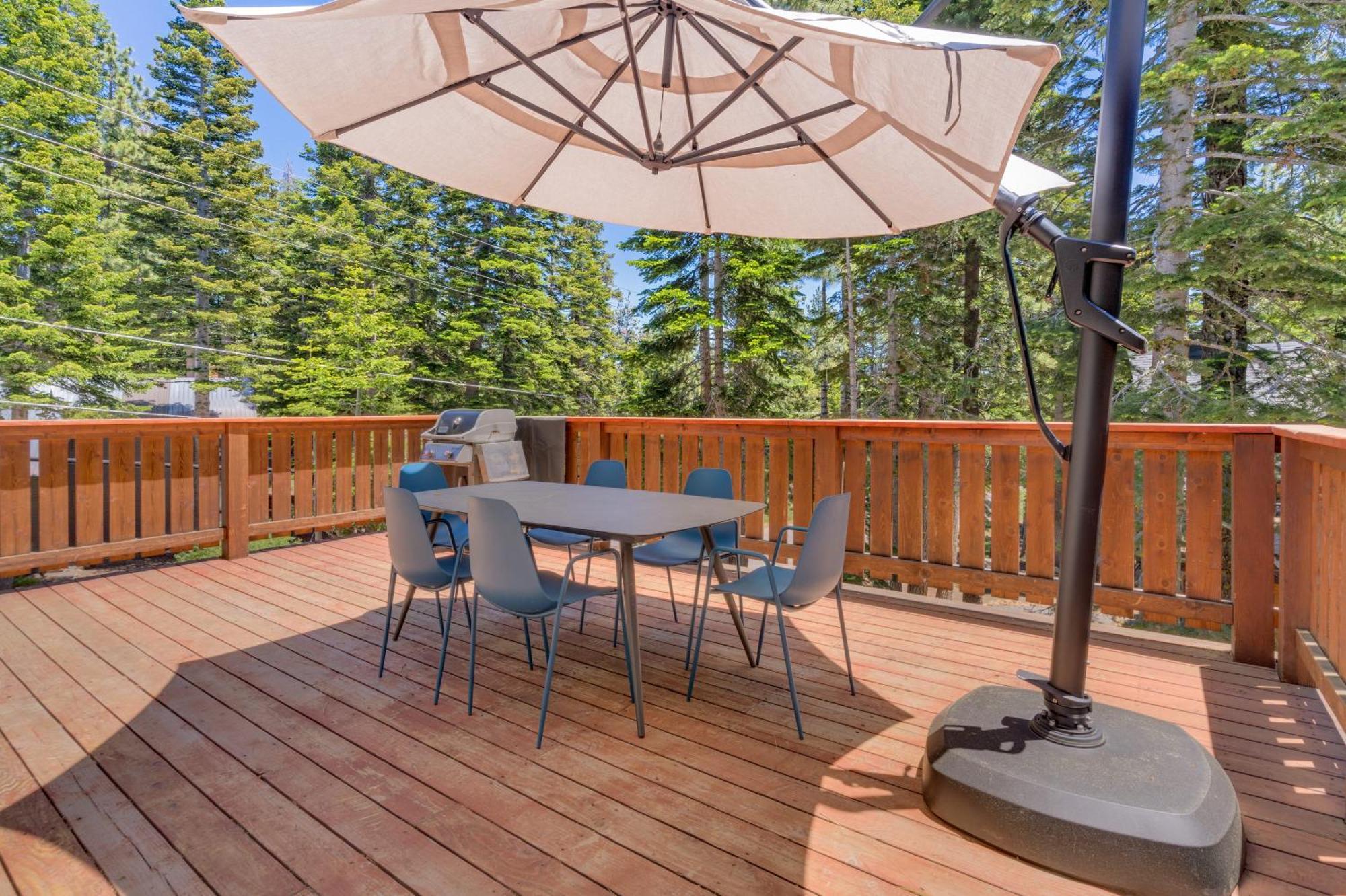 Modern 3Br Tahoe Cabin With Hot Tub Tahoe City Exteriör bild
